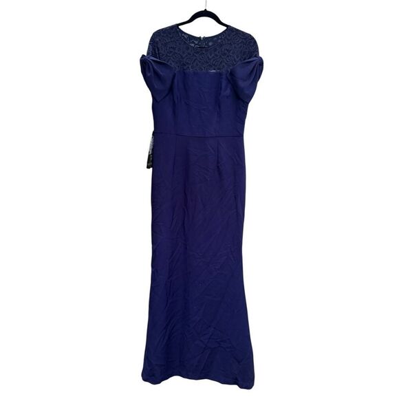 JS Collections Annalise Bow Mermaid Gown - Size 8 - NWT - Picture 4 of 4